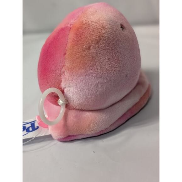 Peeps Pink Plush Pull Cord Vibrating Movable 3" - Picture 2 of 8